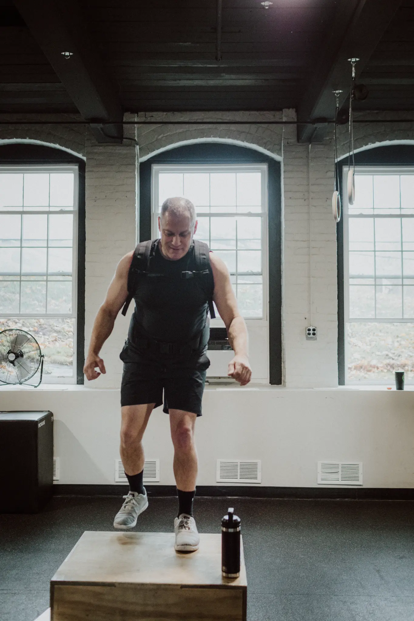 Box jump training